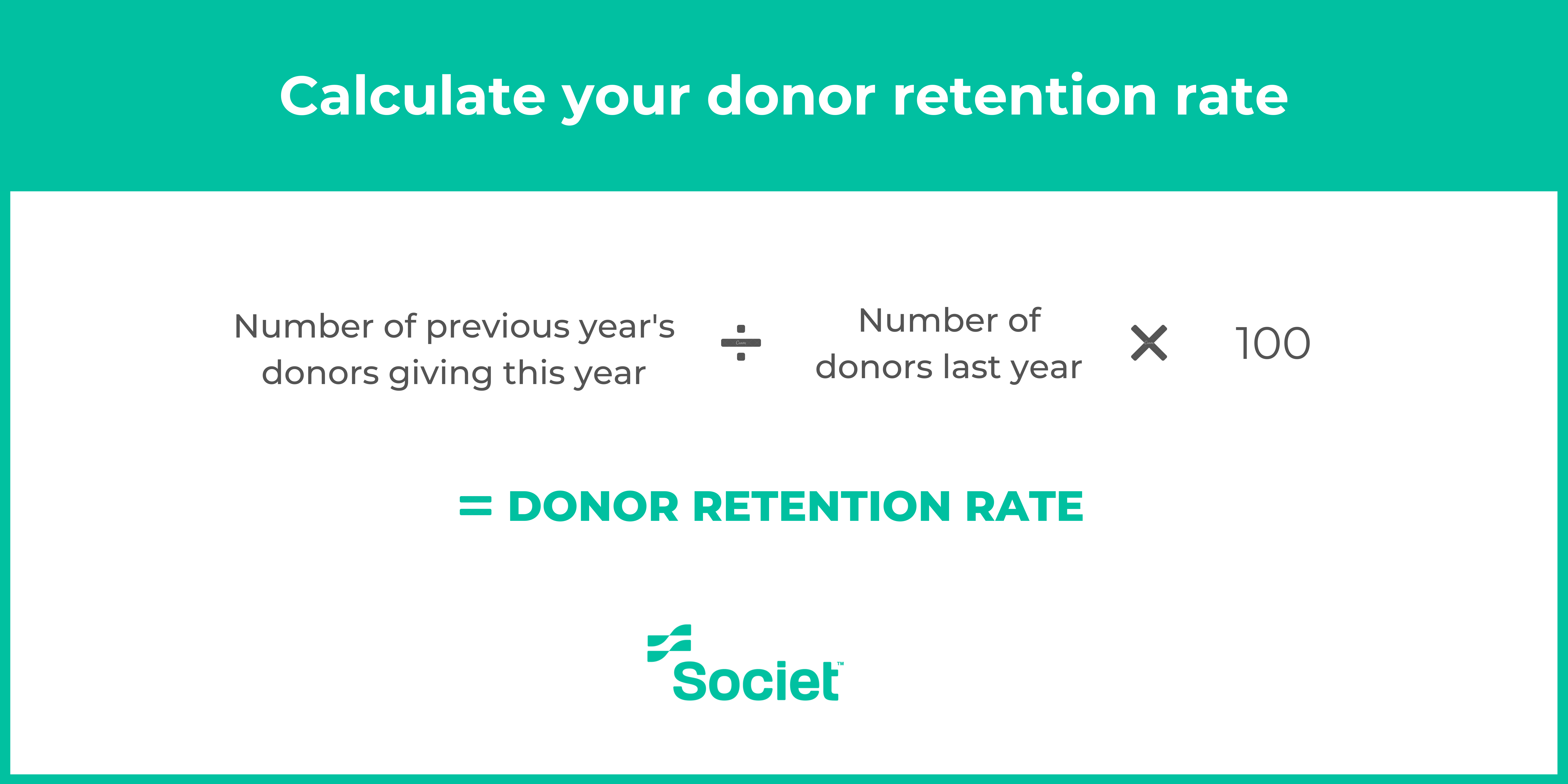 comment calculer votre taux de rétention des donateurs